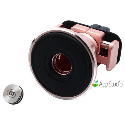 Автоутримувач Baseus Gold Aromatizig Car Mount Rose Gold  Автомобільні утримувачі   3 