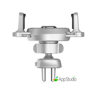 Автоутримувач Baseus Mechanics Times Car Mount Silver  Автомобільні утримувачі   3 