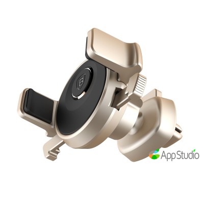 Автоутримувач Baseus Mechanics Times Car Mount Glod  Автомобільні утримувачі   1 