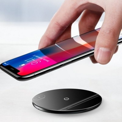 Бездротовий зарядний пристрій Baseus Simple Wireless Charger Black  Бездротові зарядки
   1 