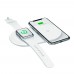 Бездротовий зарядний пристрій Baseus Smart 2in1 Wireless Charger White  Бездротові зарядки
   2 