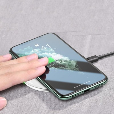 Baseus Simple Wireless Charger 15W(Updated Version for Type-C)White  Бездротові зарядки
   1 