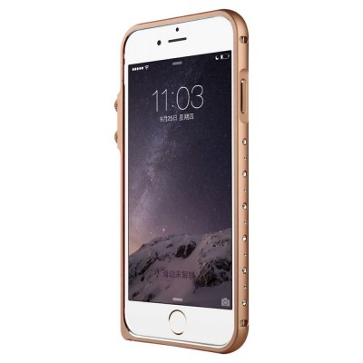 Бампер Baseus Eternal Series For iPhone 6 Rose Gold  Чехлы для iPhone   1 