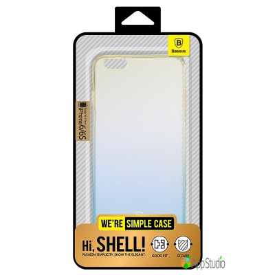 Чохол Baseus Amber Case для iPhone 6/6S Yellow Green  Чохли для iPhone
   1 