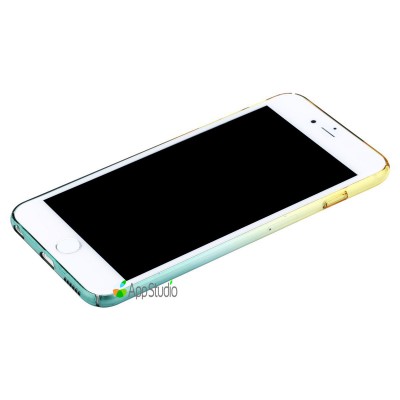 Чохол Baseus Amber Case для iPhone 6/6S Yellow Green  Чохли для iPhone
   2 