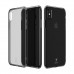 Чохол Baseus Simple Series Case（With Pluggy TPU）iPhone X Transparent Black  Чохли для iPhone
   1 