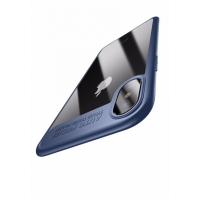 Чохол Baseus Suthin case For iPhone X Dark Blue  Чохли для iPhone
   2 