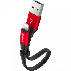 Кабель Baseus Nimble Portable Cable For Apple 23CM Black+Red Кабель Baseus Nimble Portable Cable For Apple 23CM Black+Red