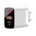Адаптер Baseus Mirror Lake PPS Digital Display Quick Charger A+C White  Кабелі, адаптери
   3 