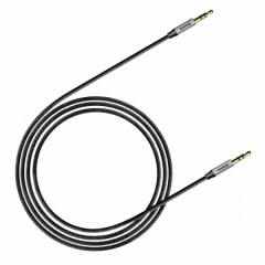 Кабель Baseus Yiven Audio Cable 3.5 1M Silver/Black