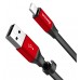Кабель Baseus Nimble Portable Cable For Apple 23CM Black+Red  Кабелі, адаптери
   2 