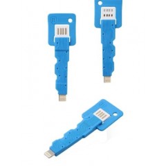 Кабель Baseus Keys Cable iPhone/iPad Blue