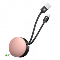 Кабель Baseus New Era Telescopic Cable 0.9M For Apple Rose Gold