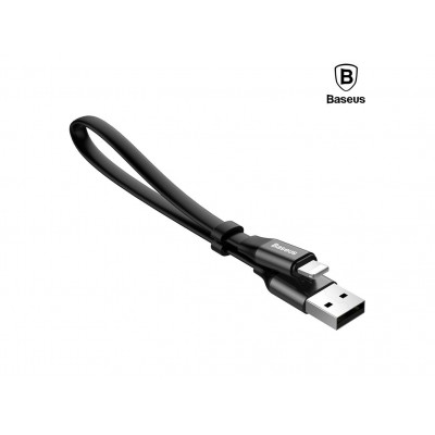Кабель Baseus Nimble Portable Cable For Apple 23CM Black  Кабелі, адаптери
