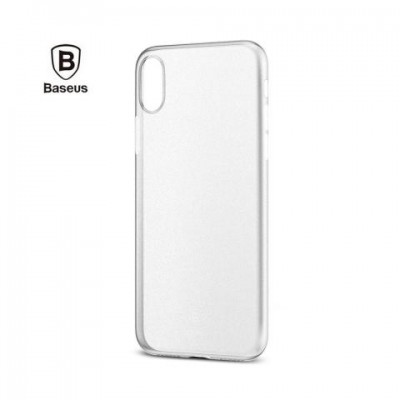 Чохол Baseus Wing Case для iPhone X Transparent White  Чохли для iPhone
   1 
