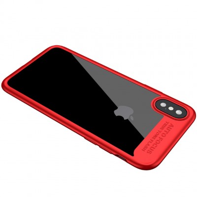 Чохол Baseus Suthin case For iPhone X Red  Чохли для iPhone
   2 