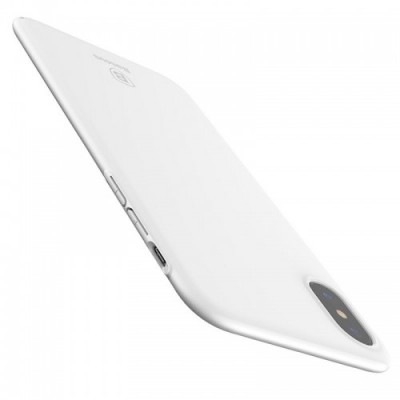 Чехол Baseus Thin Case For iPhone X White  Чехлы для iPhone   1 