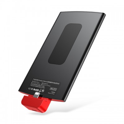 Зовнішній акумулятор Baseus New Energy Backpack Powerbank 4000mAh Black/Red  Зовнішні акумулятори
