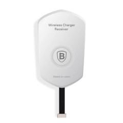 Baseus QI бездротовий charging receiver Micro USB Gray and white