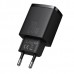 Адаптер Baseus Compact Quick Charger U+C 20W EU Black  Кабелі, адаптери
   2 