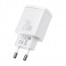 Адаптер Baseus Compact Quick Charger U+C 20W EU White  Кабелі, адаптери
   2 