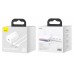 Адаптер Baseus Super Si Quick Charger 20W (With Simple Wisdom Data Cable Type-C to iP 1m) White  Кабелі, адаптери
   2 