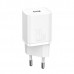 Адаптер Baseus Super Si Quick Charger 20W (With Simple Wisdom Data Cable Type-C to iP 1m) White  Кабелі, адаптери
   1 