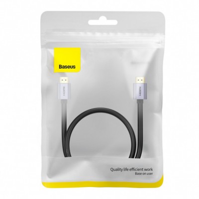 Кабель Baseus High Definition Series Graphene HDMI to HDMI 4K Adapter Cable 2m Black  Кабелі, адаптери
   2 