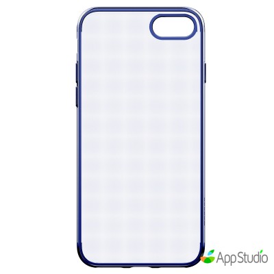 Чохол Baseus Shining Case (TPU) For iPhone 7 Dark Blue  Чохли для iPhone
