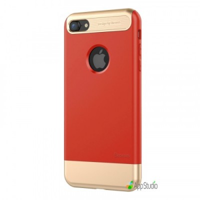 Чохол Baseus Taste Style Series Case для iPhone 7 Red/Gold  Чохли для iPhone
