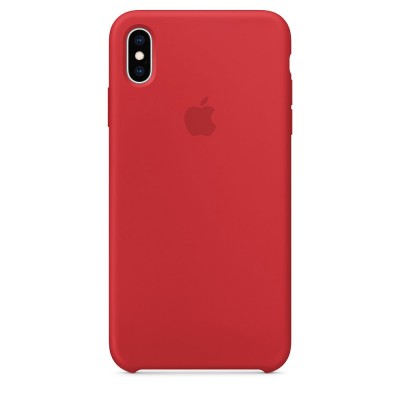 Чехол Apple iPhone XS Max Silicone Case - Red  Чехлы для iPhone