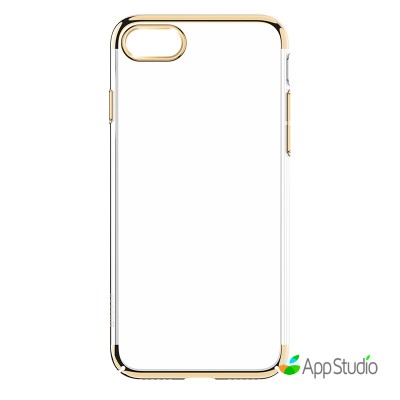 Чохол Baseus Glitter Case (PC) For iPhone 7 Gold  Чохли для iPhone
