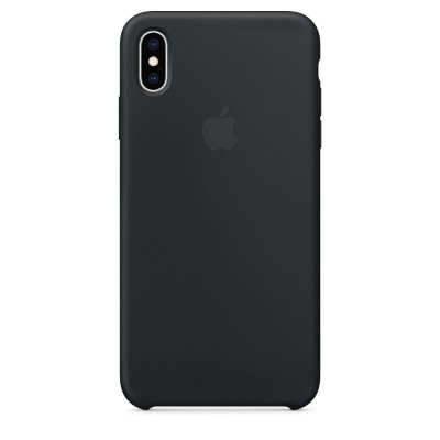Чохол Apple iPhone XS Max Silicone Case - Black  Чохли для iPhone
