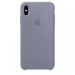 Чохол Apple iPhone XS Max Silicone Case - Lavender Gray