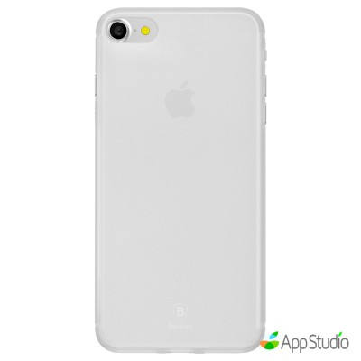 Чохол Baseus Slim Case For iPhone 7 Transparent White  Чохли для iPhone
