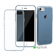 Чохол Baseus Simple Series Case （With-Pluggy）For iPhone 7 Transparent Blue