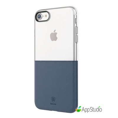 Чохол Baseus Half to Half Case For iPhone 7 Dark Blue  Чохли для iPhone
