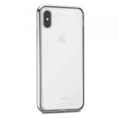 Чохол Moshi Vitros Slim Stylish Protection Case Jet Silver для iPhone X