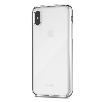 Чохол Moshi Vitros Slim Stylish Protection Case Jet Silver для iPhone X  Чохли для iPhone
   2 