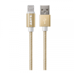 Кабель Laut Link Metallics Lightning to USB Cable 1.2m Gold
