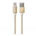 Кабель Laut Link Metallics Lightning to USB Cable 1.2m Gold  Кабелі, адаптери
   1 