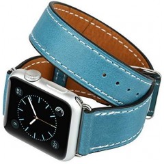 Кожаный ремешок Baseus Sunlord Series Watchband For Apple watch 42mm Blue Кожаный ремешок Baseus Sunlord Series Watchband For Apple watch 42mm Blue