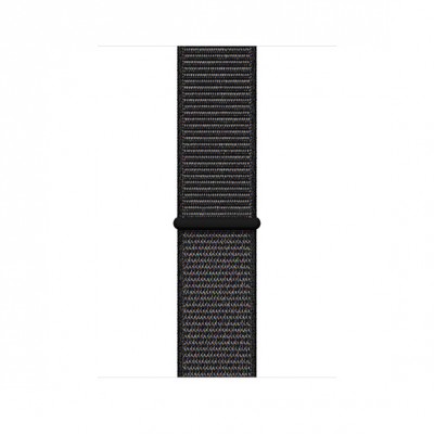 Ремінець Apple Watch 44mm Black Sport Loop (MTM72)  Ремінці для Watch
