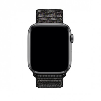 Ремінець Apple Watch 44mm Black Sport Loop (MTM72)  Ремінці для Watch
   1 