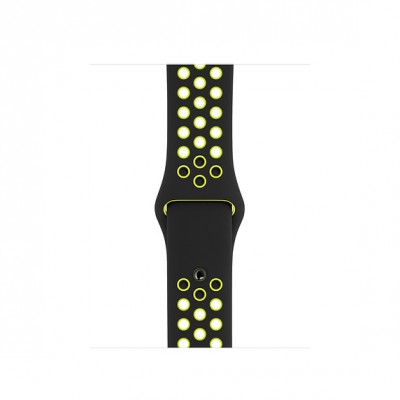 Ремінець Apple Watch 40mm Black/Volt Nike Sport Band (MTMN2)  Ремінці для Watch
