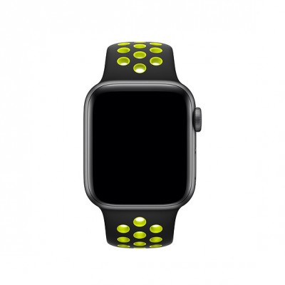 Ремінець Apple Watch 40mm Black/Volt Nike Sport Band (MTMN2)  Ремінці для Watch
   1 