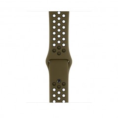 Ремінець Apple Watch 44mm Olive Flak/Black Nike Sport Band (MTP42) Ремінець Apple Watch 44mm Olive Flak/Black Nike Sport Band (MTP42)