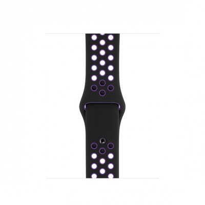 Ремінець Apple Watch 40mm Black/Hyper Grape Nike Sport Band (MV7Y2)  Ремінці для Watch
