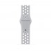 Ремінець Apple Watch 38mm Nike Sport Band Silver/White копія  Ремінці для Watch
   1 