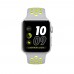 Ремінець Apple Watch 42mm Nike Sport Band Silver/Yellow копія  Ремінці для Watch
   1 